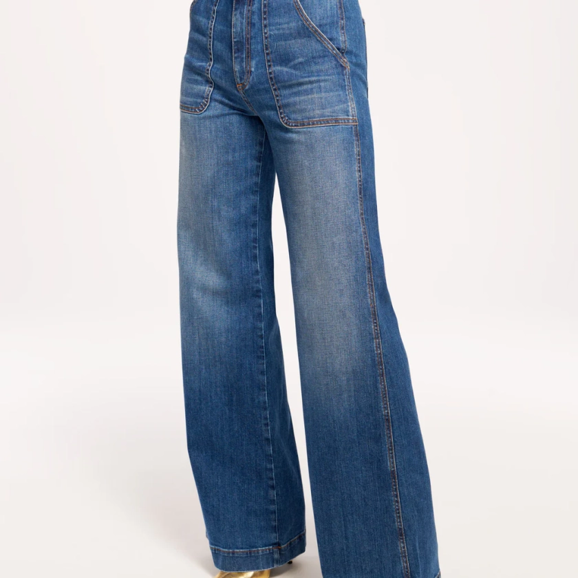 Theodora Wide Leg Jean