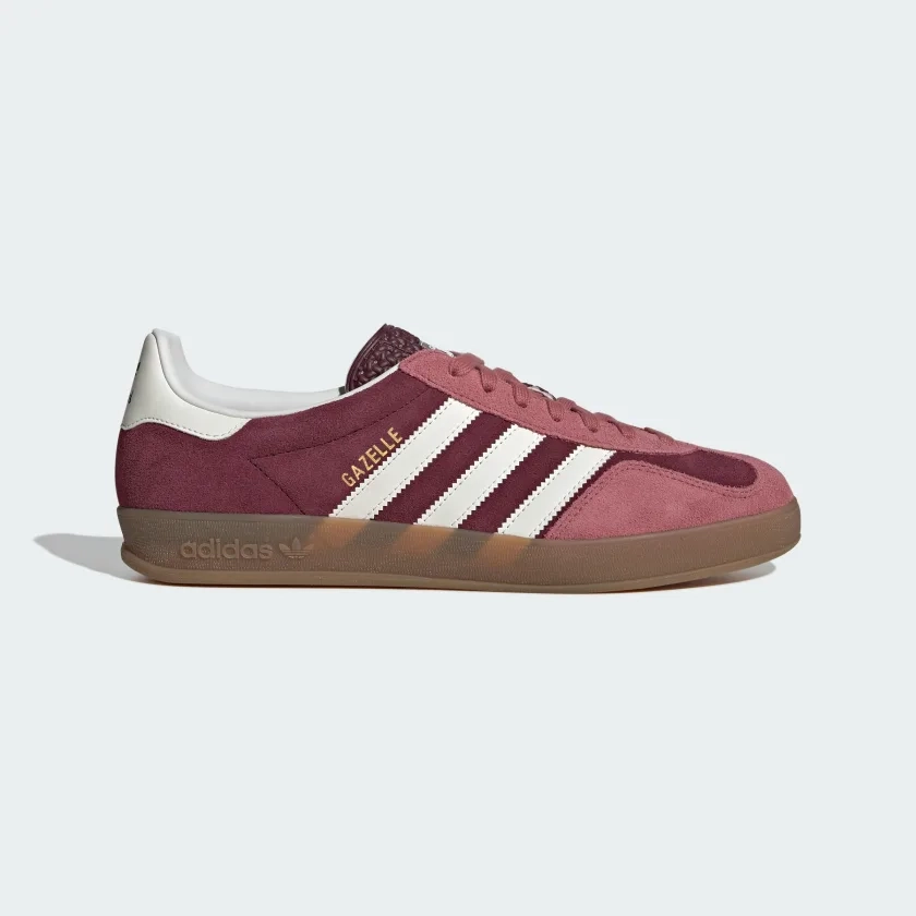 Chaussure Gazelle Indoor - Bordeaux adidas | adidas France