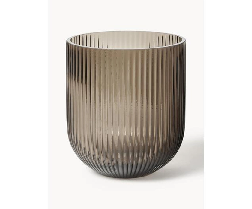 Vaso in vetro Simple Stripe, alt. 18 cm