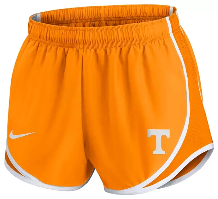 Nike Women's Tennessee Volunteers Tennessee Orange Dri-FIT Tempo Logo Shorts