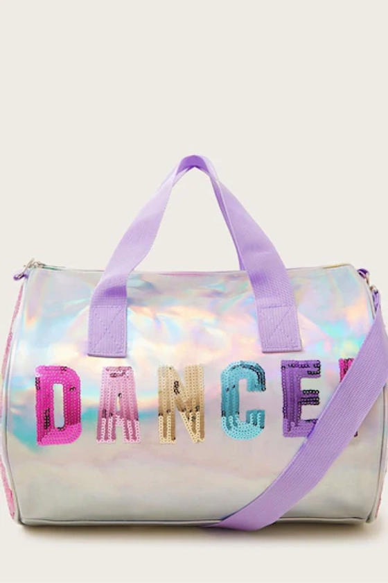 Monsoon Silver Tone Rainbow Star Dance Bowling Bag