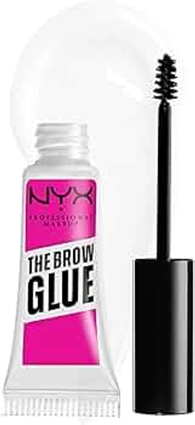 NYX Professional Makeup, The Brow Glue, Gel de cejas, Transparente, 5gr