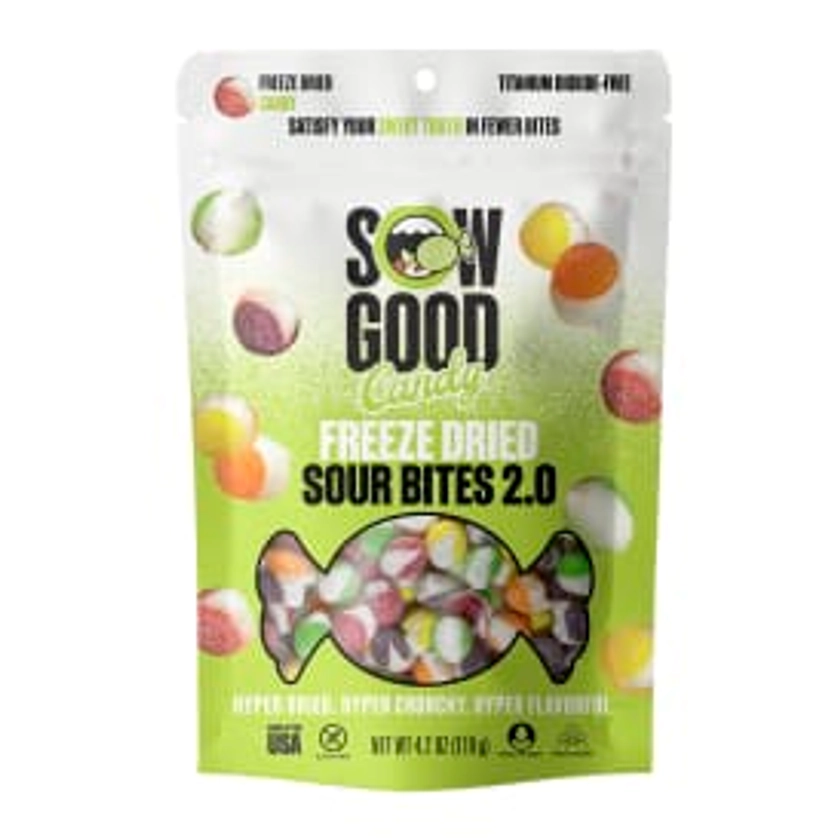 Sow Good™ Sour Bites 2.0 Freeze Dried Candy 4.2oz