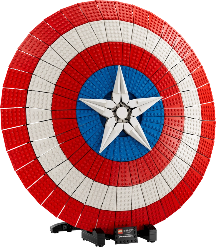 Lo scudo di Captain America 76262 | Marvel | LEGO® Shop ufficiale IT 