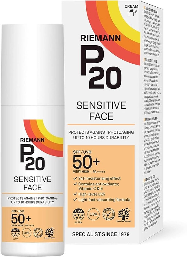 P20 - Riemann Sensitive Face SPF 50+ Cream 50 g