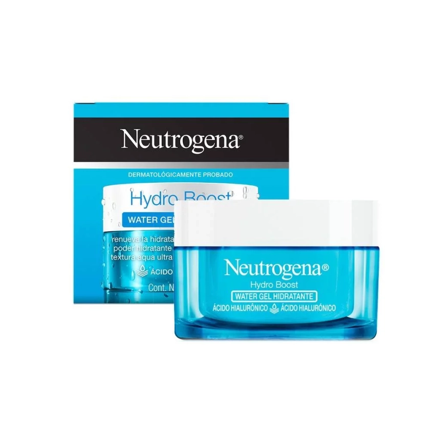 Neutrogena Hydro Boost Crema Facial Hidratante en Gel con Ácido Hialurónico, 50 g