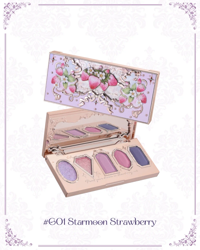 Violet Strawberry Rococo Eyeshadow Palette