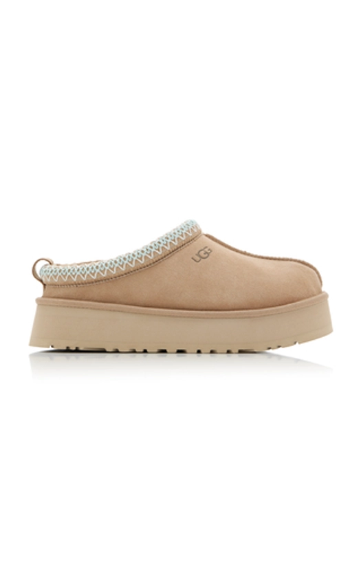 Tazz Suede Platform Slippers