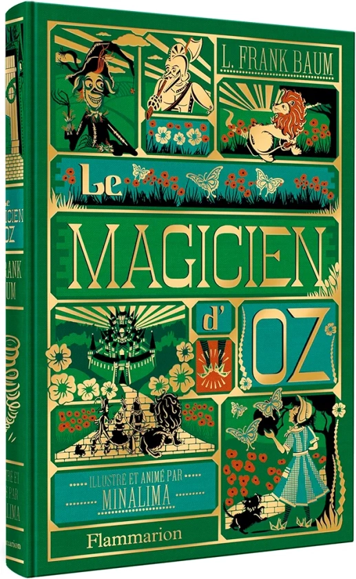 Amazon.fr - Le Magicien d'Oz: Illustré et animé par MinaLima - Minalima, Baum, Frank L. - Livres