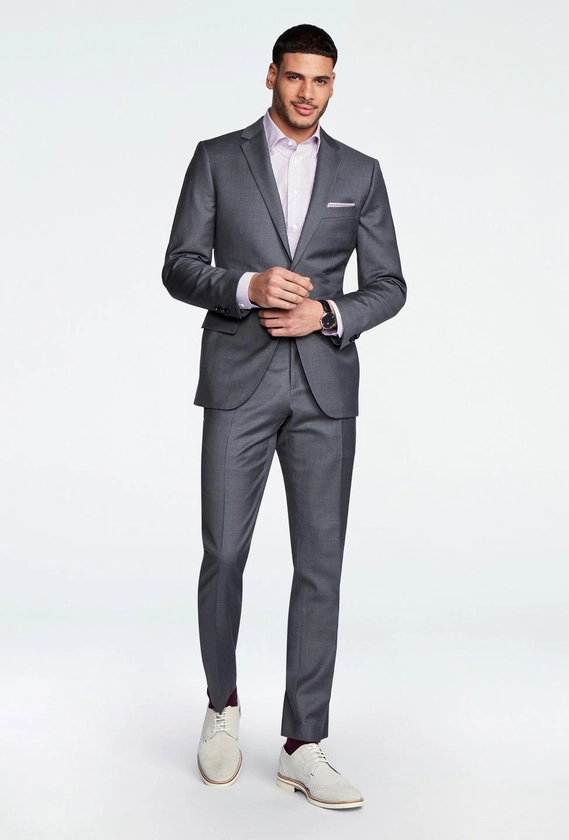 Custom Suits Made For You - Hemsworth Gray Suit | INDOCHINO
