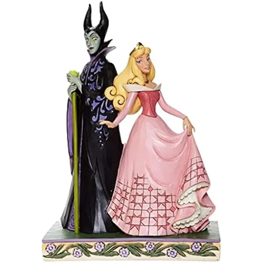 Figurine - ENESCO - Jim Shore Aurore et Maléfique Disney Traditions - Blanc - Intérieur - Mixte