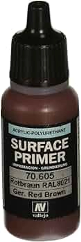 Vallejo RAL8012 German Red Brown Acrylic Polyurethane, 17ml