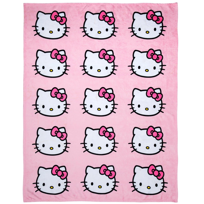 Hello Kitty Chenille Throw Blanket