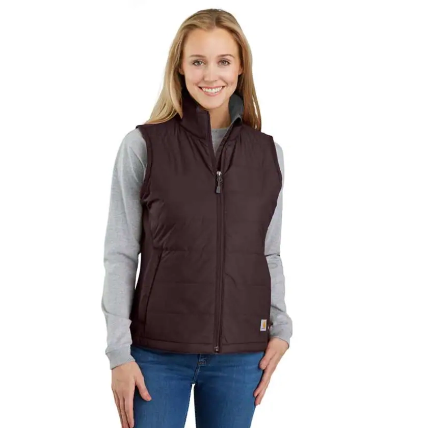 Women's Sherpa Lined Vest - Relaxed Fit - Washed Duck | Lex The Electrician's Favorites | Carhartt