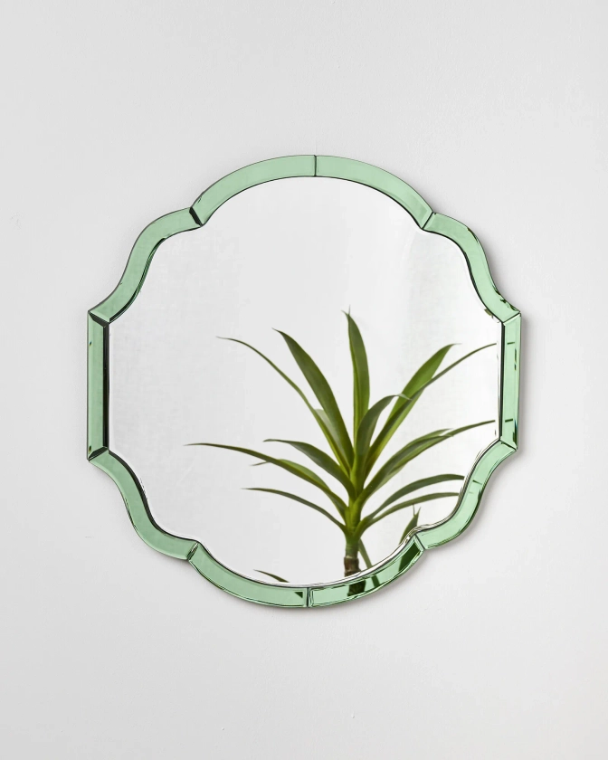 Aurora Round Wall Mirror | Oliver Bonas