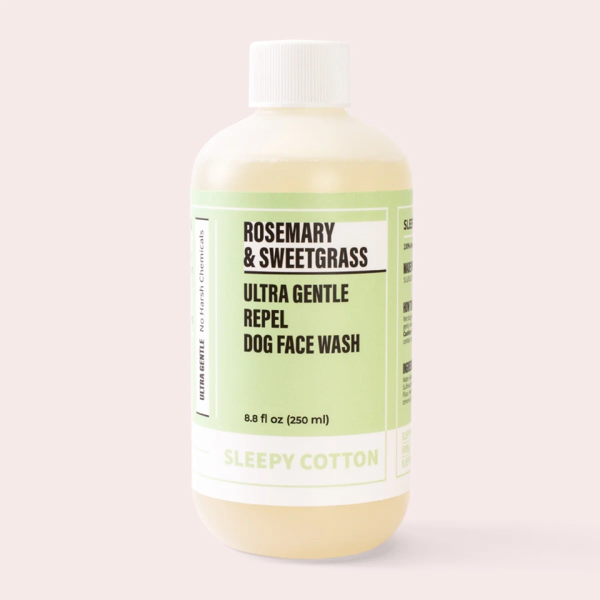 Rosemary & Sweetgrass - Ultra Gentle Repel Dog Face Wash (4.4 fl oz)