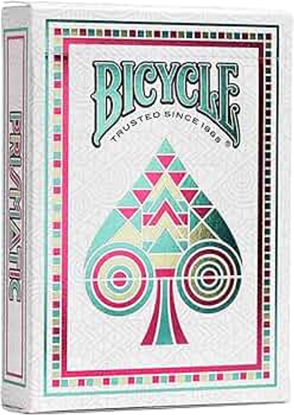 Bicycle Prismatic Playing Cards - Modern, Vibrant Design, Cold Foiling - Perfect for Card Games and Magic Tricks