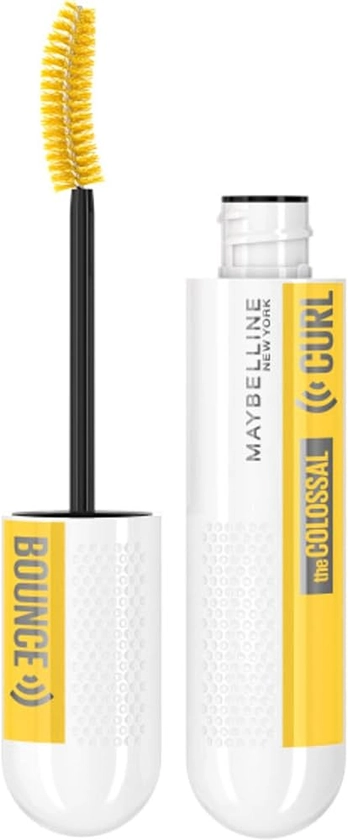 Maybelline Colossal Curl Bounce Mascara, Big Bouncy Curl Volume, Up To 24 Hour Wear, Clump Free, Black