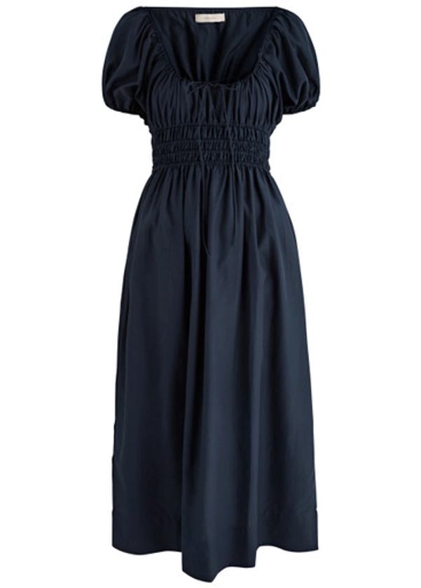 LD SEINE MIDI DRESS_3535_NAVY