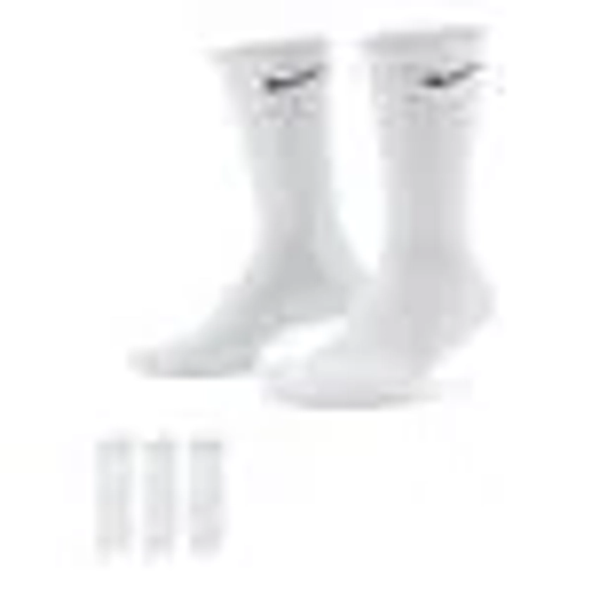 Everyday 3 Pack Cotton Cushioned Crew Socks Mens