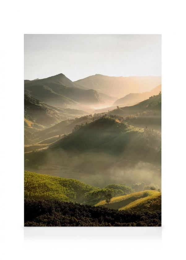 Vue Majestueuse sur la Montagne Toile