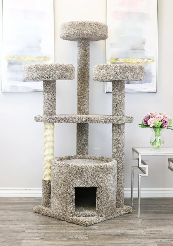 Prestige Cat Trees Maine Coon House Cat Condo & Reviews | Wayfair