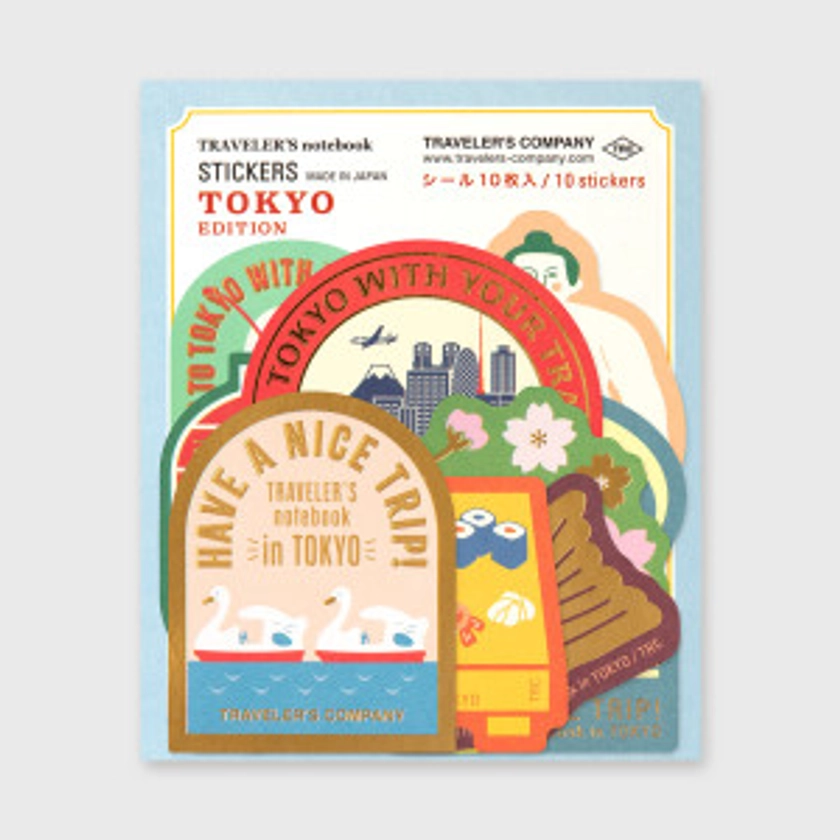Traveler's Factory Sticker Set [84807-006] - TOKYO EDITION