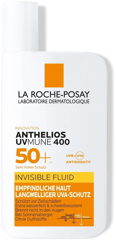 La Roche Posay Anthelios Invisible UVMune 400 LSF 50+ 50 ml Fluid kauf | Volksversand Versandapotheke