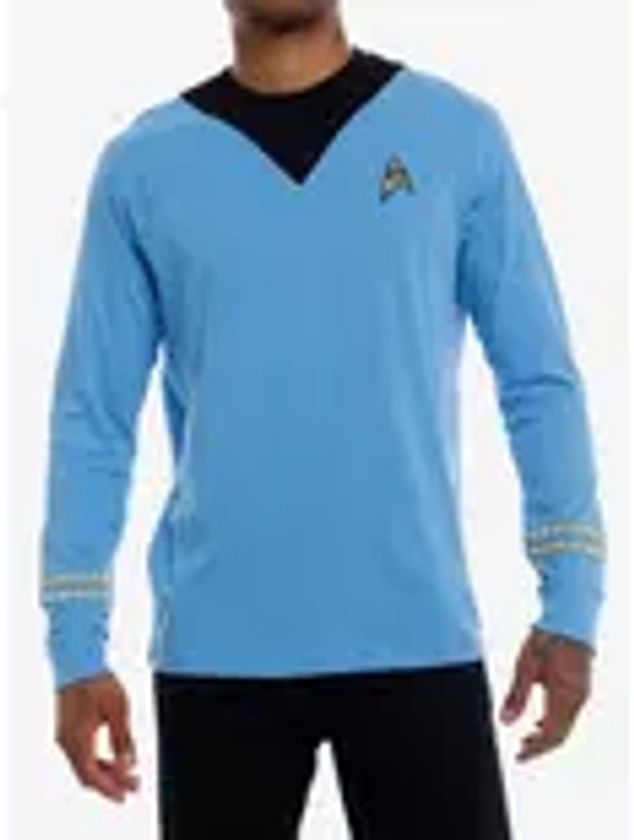 Our Universe Star Trek Blue Uniform Long-Sleeve T-Shirt Our Universe Exclusive | Her Universe