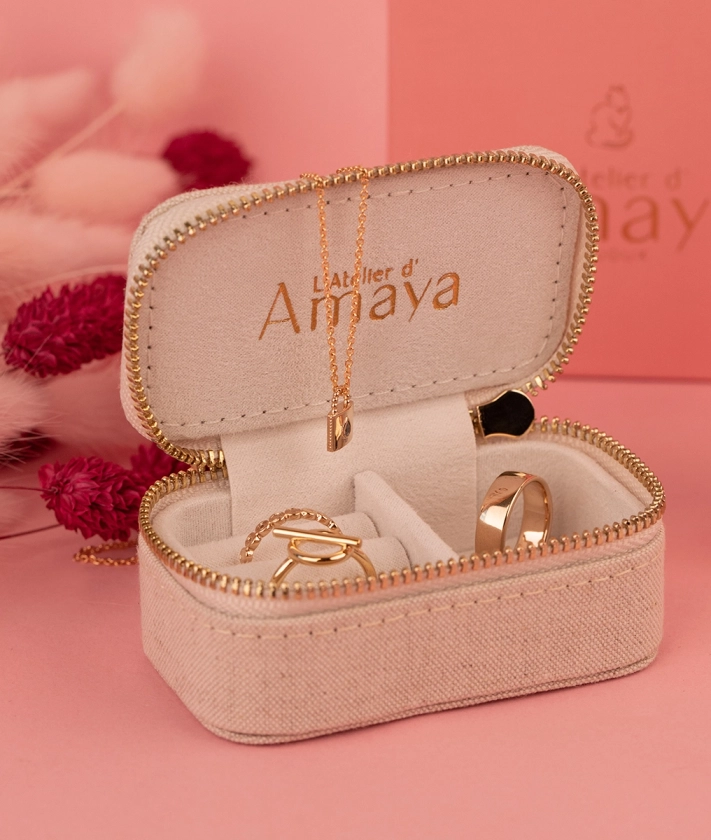 Boîte à bijoux de voyage L'Atelier d'Amaya