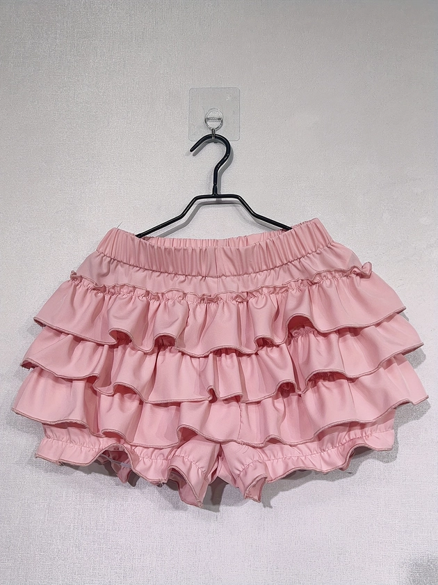 High Waist Tiered Flare Skirt, Y2K A-line Mini Skirt For Spring & Summer, Women's Clothing