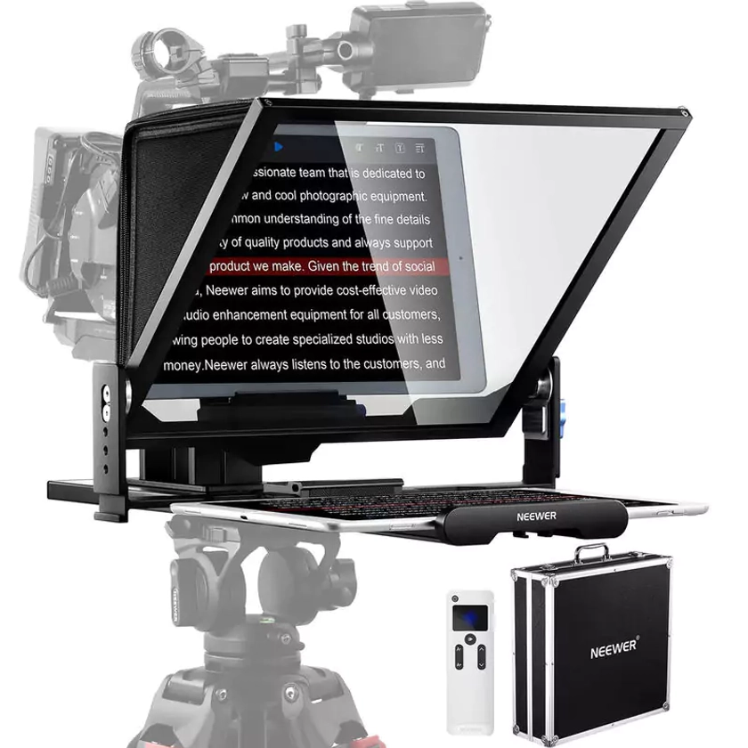 Neewer X17 Remote Teleprompter (Black), 66601068 – Design Info