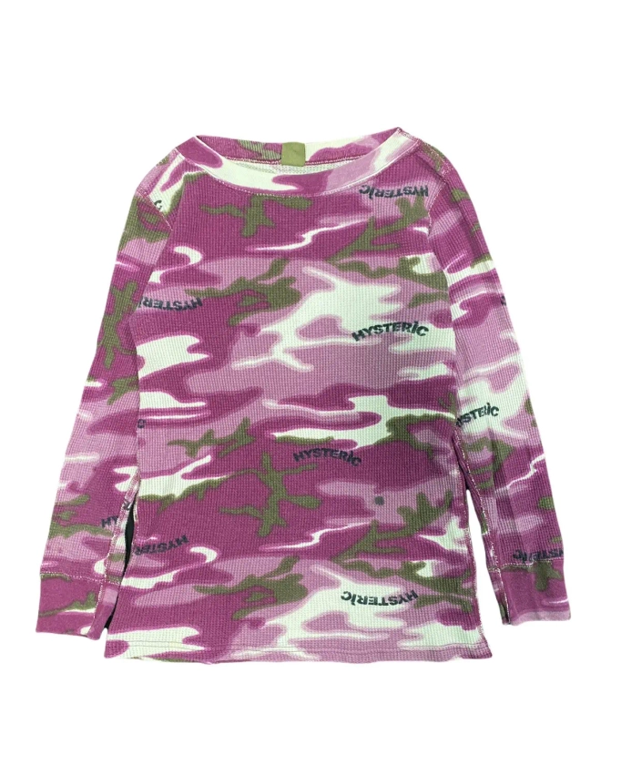 90s Hysteric camo wafer thermal