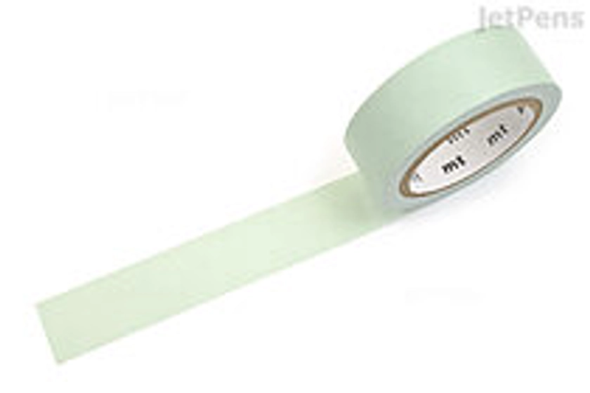 JetPens.com - mt Solids Washi Tape - Pastel Ivy - 15 mm x 7 m