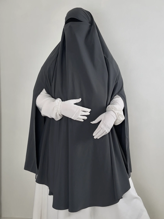 Khimar Cape à Fente