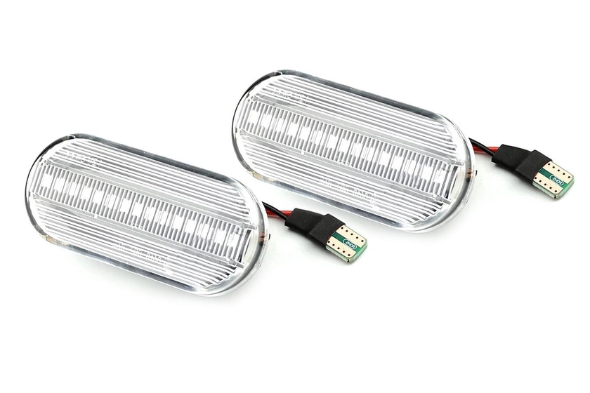 Side Indicators Set LED Dynamic Clear For VW Lupo 98-05 Upgrade