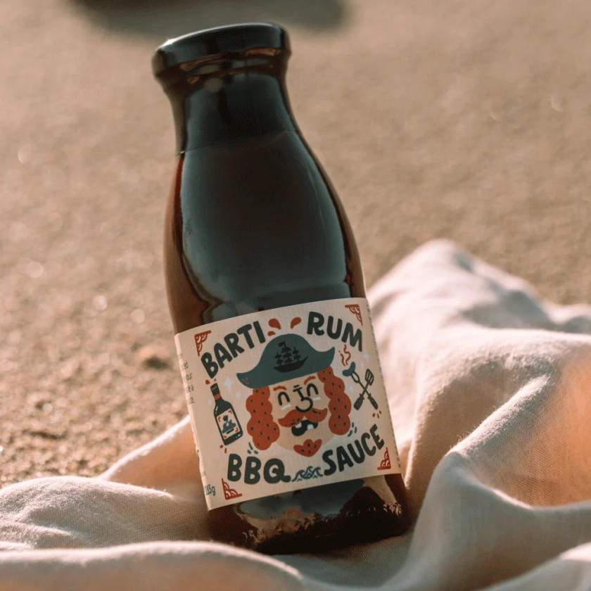 Barti Spiced Rum BBQ Sauce 285g