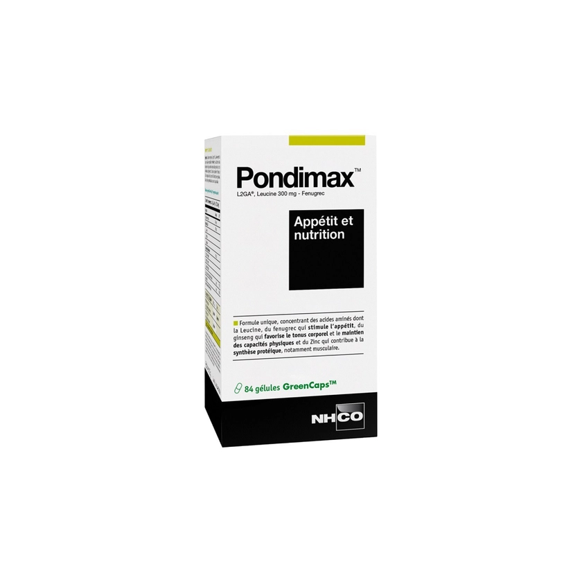 Pondimax NHCO - Appétit et nutrition - 84 gélules