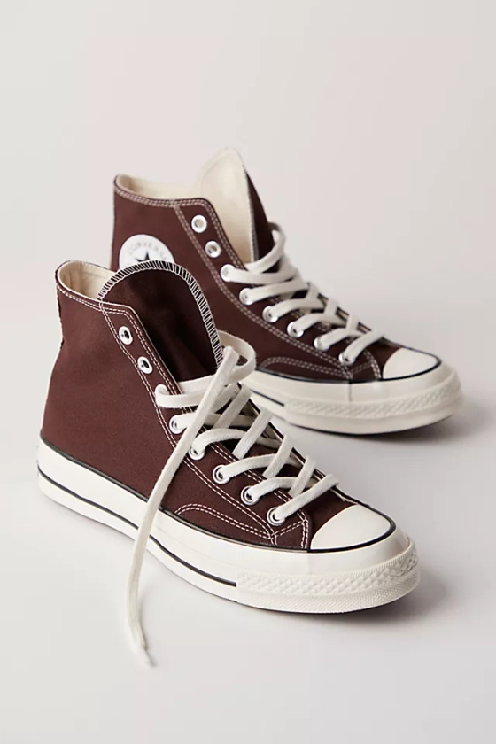 Chuck 70 Recycled Canvas Hi-Top Sneakers