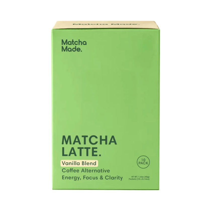 Matcha Latte Vanilla Blend 10 pk