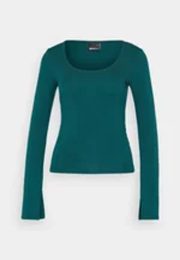 Gina Tricot SOFT TOUCH JERSEY - T-shirt à manches longues - botanicalgarden/vert foncé - ZALANDO.FR