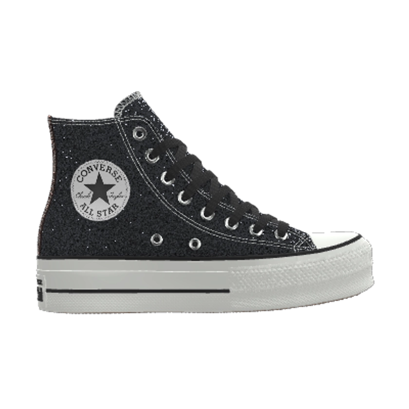 Custom Chuck Taylor All Star Lift Platform Glitter By You