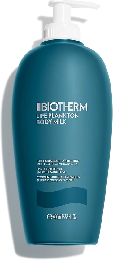 BIOTHERM Life Plankton regenerierende Körpermilch, und Ölen, intensiv Bodylotion, für straffere und hydratisierte Haut, Glas, Körpercreme für besonders sensible Haut, 400 ml : Amazon.de: Kosmetik