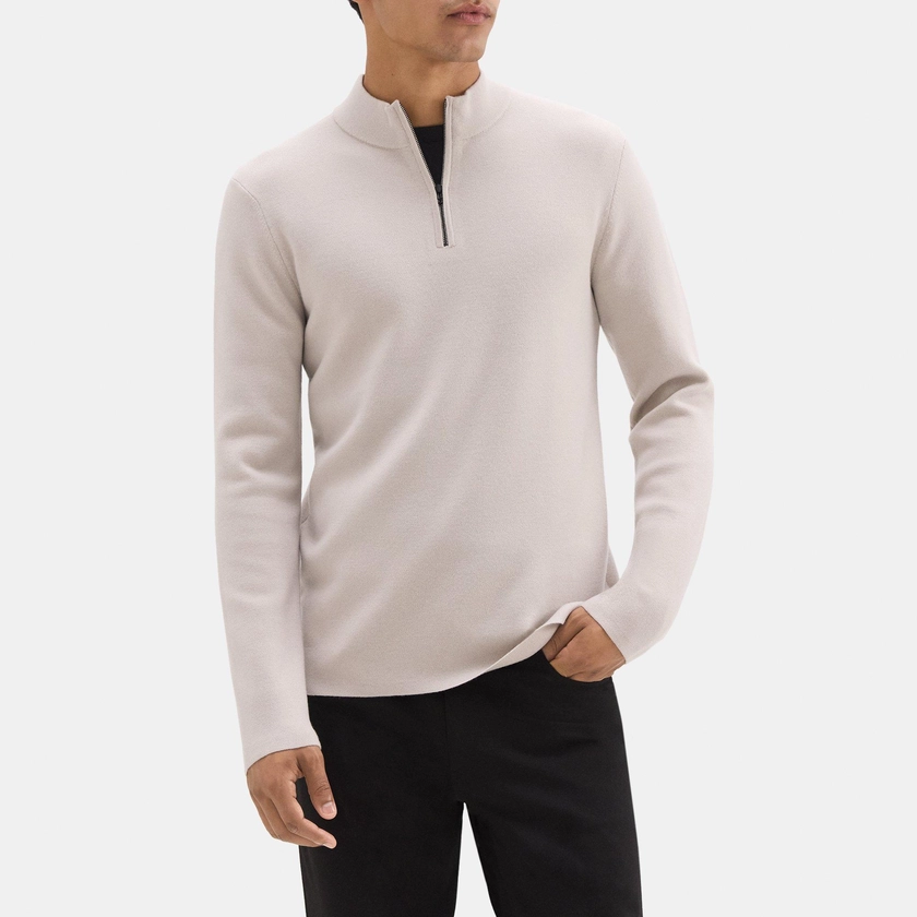 Merino Wool Quarter-Zip Sweater | Theory Outlet