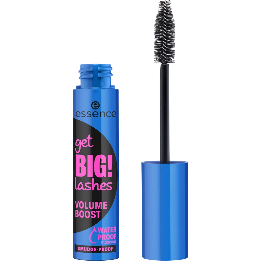 get BIG! lashes VOLUME BOOST waterproof mascara