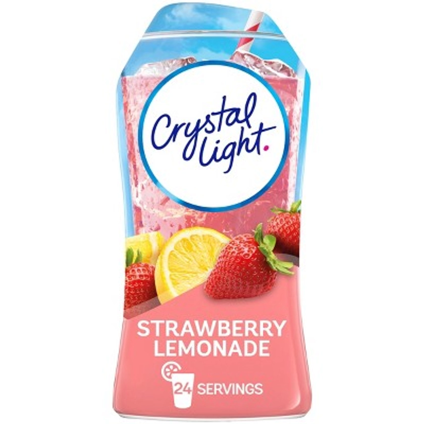 Crystal Light Liquid Strawberry Lemonade Drink Mix - 1.62 fl oz Bottle