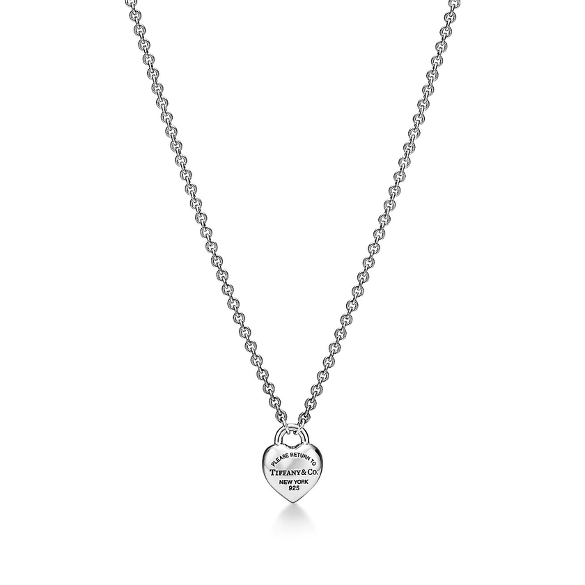 Return to Tiffany™Full Heart Pendant in Sterling Silver