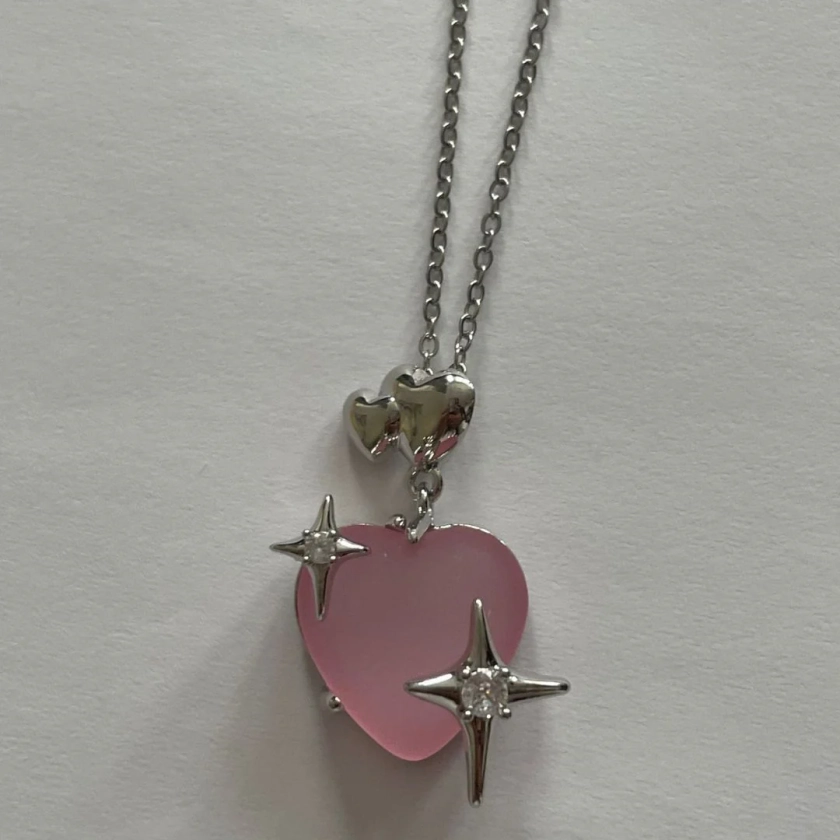 Y2K Heart Necklaces