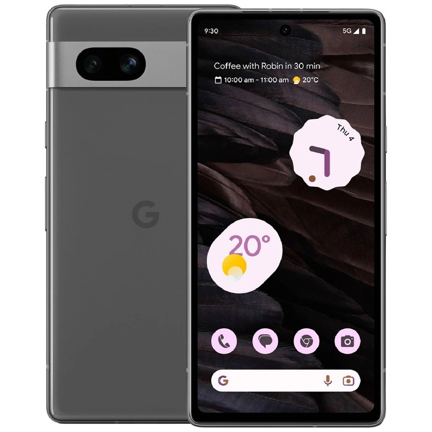 Google Pixel 7a Unlocked Smartphone 128GB Charcoal