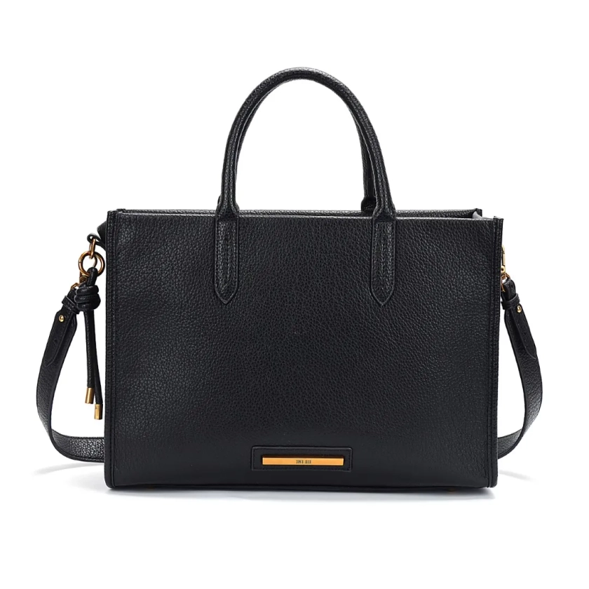 Bolsa Tote Grande Floater Preto Transversal